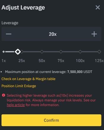 binance leverage